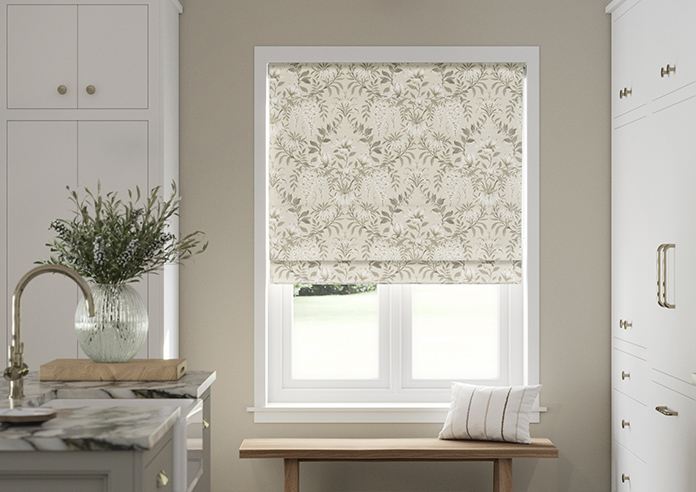 Laura Ashley Parterre, Natural - Twist&Fit Roman Blind - Image 3